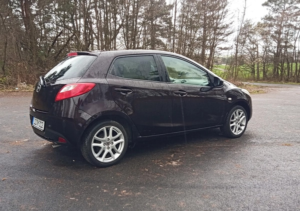 Mazda 2 cena 21800 przebieg: 114000, rok produkcji 2013 z Bolesławiec małe 232